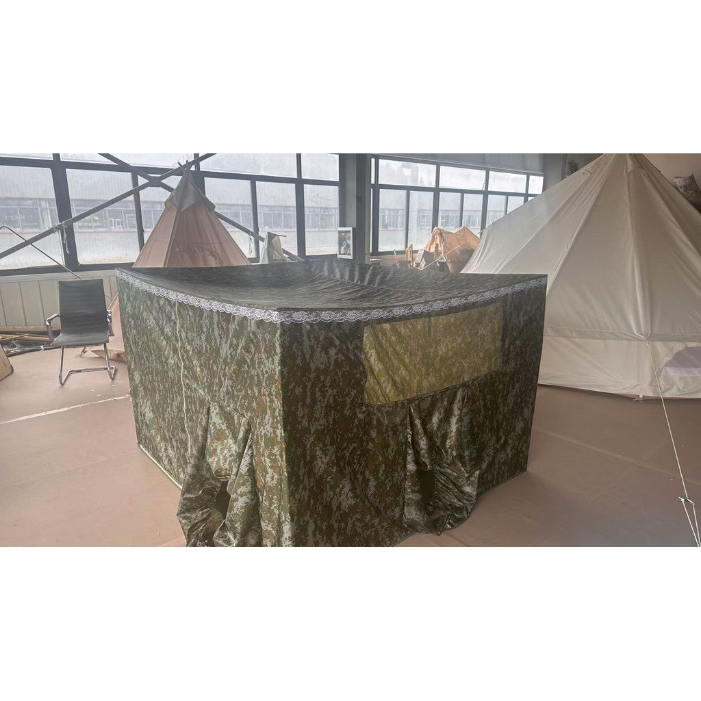Cooling Tent - มุ้งแอร์เก็บความเย็น วิมานแอร์ สีลายพราง