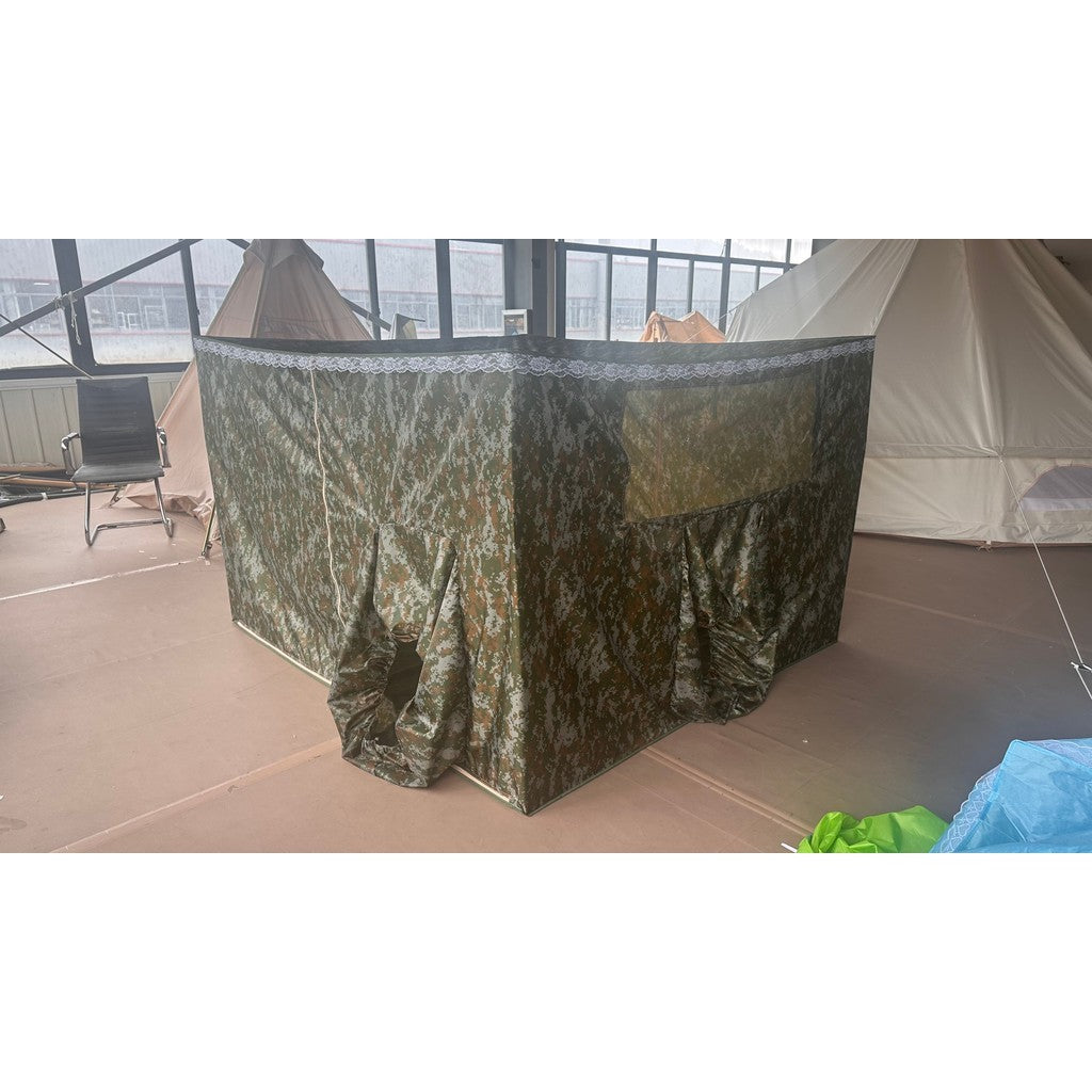 Cooling Tent - มุ้งแอร์เก็บความเย็น วิมานแอร์ สีลายพราง