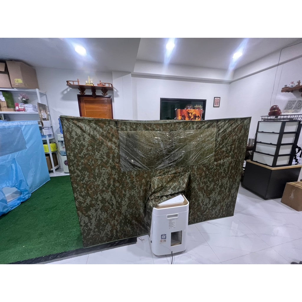 Cooling Tent - มุ้งแอร์เก็บความเย็น วิมานแอร์ สีลายพราง