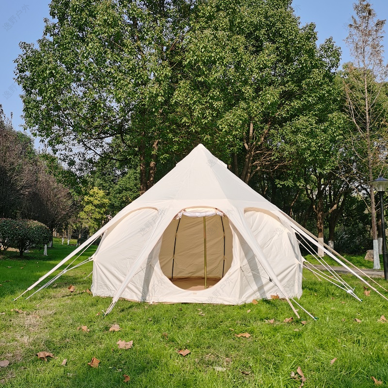 New Lotus Tent Canvas  เต็นท์ทรงดอกบัว สวยงาม ทนทุกสภาพอากาศ คุณภาพดี กันน้ำได้ดี 100%