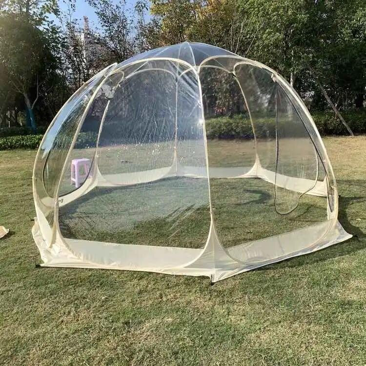 New เต็นท์ใส รุ่น See Through Cooling Tent ติดแอร์ 3000 btu Bubble Tent มาตรฐาน มอก. วิมานแอร์ ขนาดเต็นท์ 3m x 3m