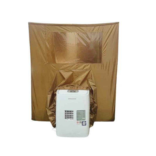 WIMANAIR Cooling Tent - วิมานแอร์ 3000 บีทียู พร้อมมุ้งเก็บความเย็น วิมานแอร์ สีน้ำตาล (ทอง)